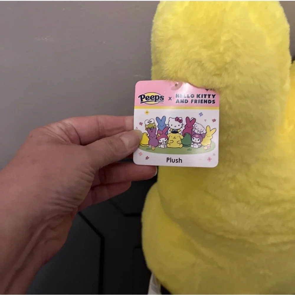 Peeps x Hello Kitty Pompompurin Easter 18 Inch Plush NWT